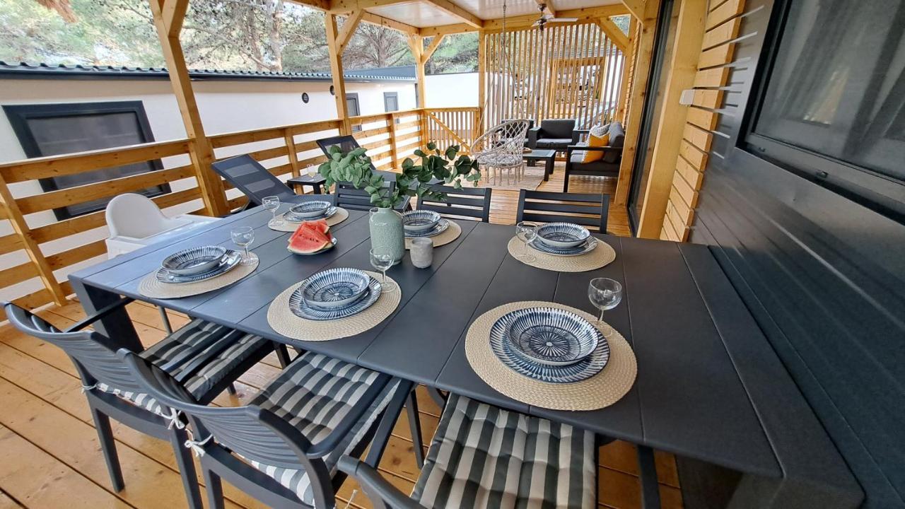 Premium Mobile Home Maslina - Oaza Mira Drage Exteriör bild